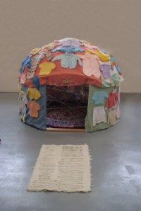yurt, carpet, textiles, hand knitted, rag rug