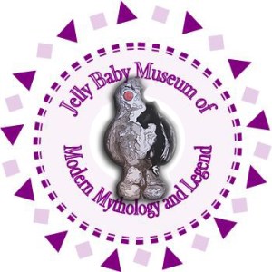 Jelly baby based on the character Terminator 