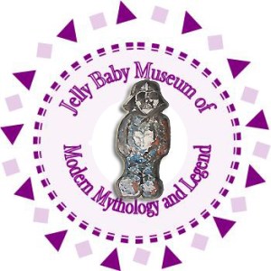 Jelly Baby after Darth Vader from the Star Wars films