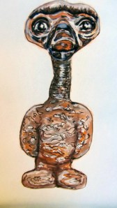 Jelly Baby designed after E. T