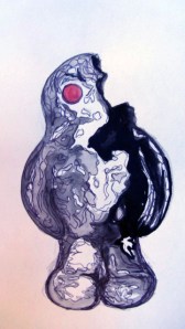 Jelly Baby designed after The Terminator