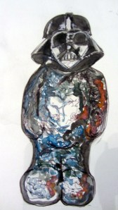Jelly baby design from Darth Vader