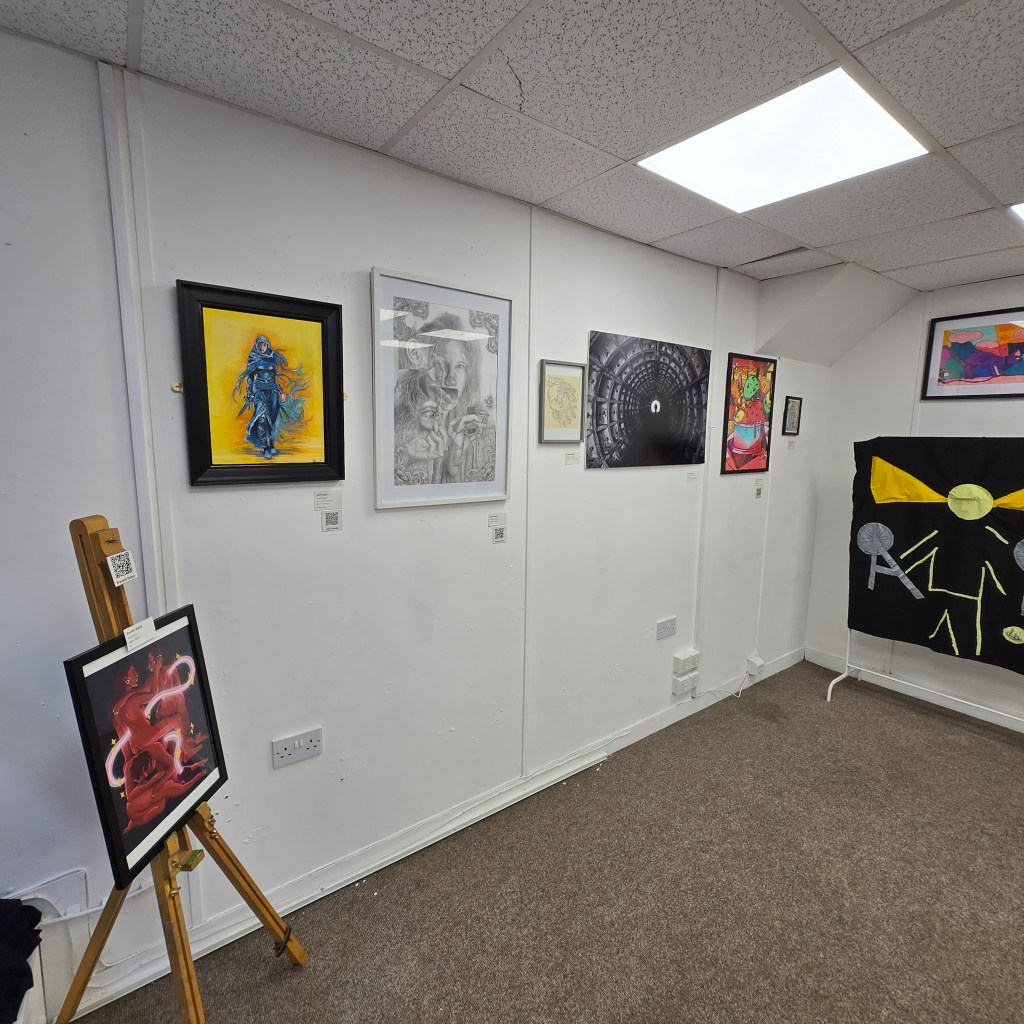 pop up exhibition abertillery